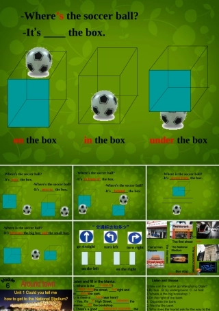 中学七年级英语下册 Module 6 Unit 1 Could you tell me how to get to the National Stadium课件 (新版)外研版 课件