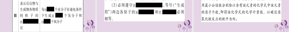 中考化学复习 第一部分 基础知识 第二单元 化学基本概念和原理 第12讲 化学用语(含化学式的计算)(精讲)课件