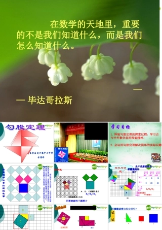 初中数学勾股定理课件