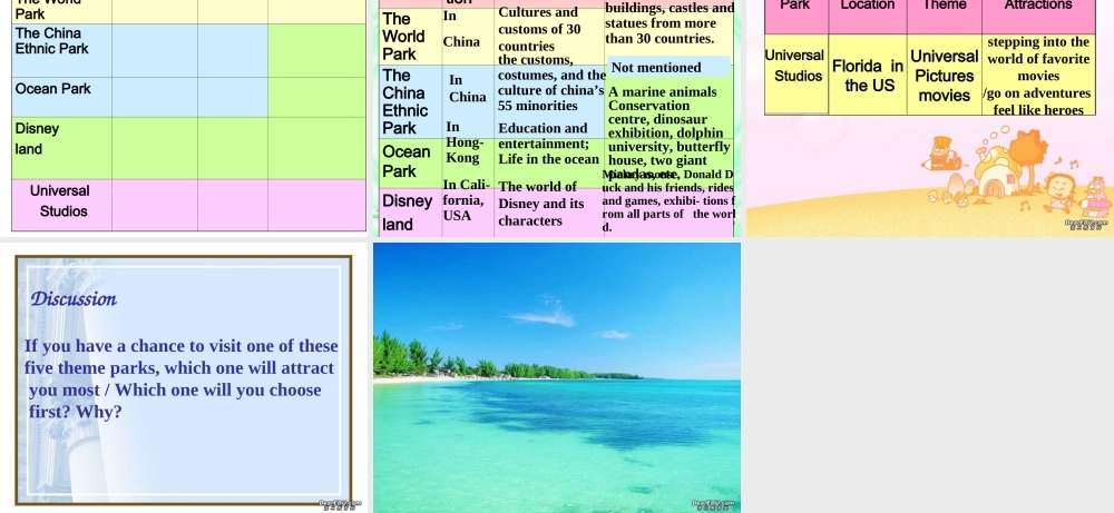 广西省钦州市Unit22 a world of funreading passage新课标 人教版1 课件