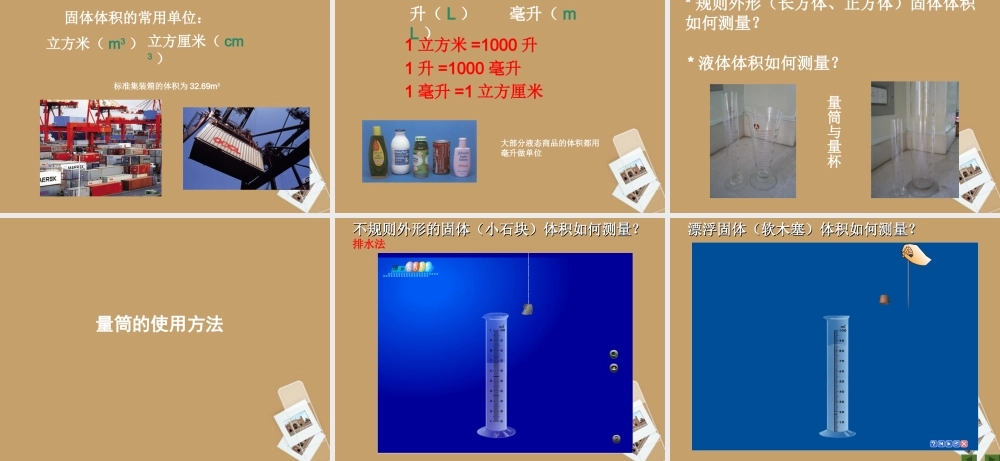 七年级科学上册(长度和体积的测量)课件13 浙教版 课件