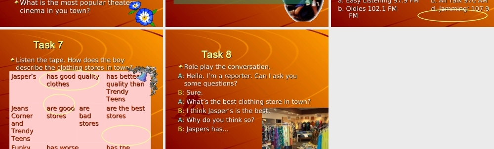 八年级英语 What s the best radio station1课件 人教版 课件