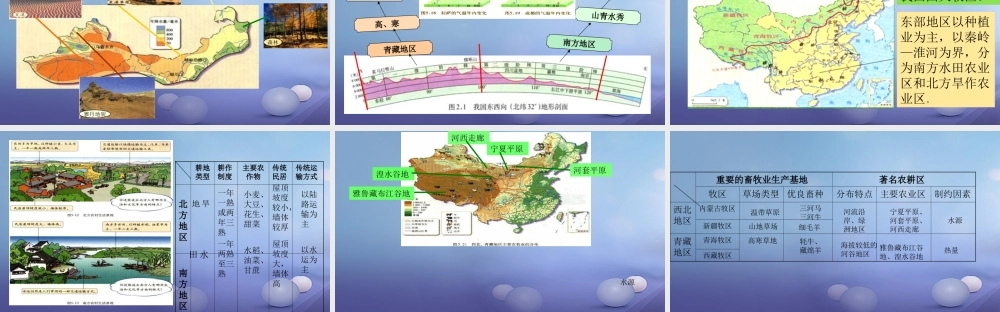 八年级地理下册 第5章 中国的地理差异课件 (新版)新人教版 课件