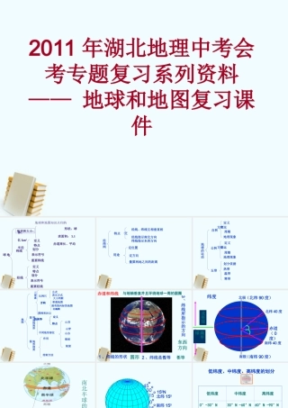 中考地理会考专题复习系列资料 地球和地图复习课件
