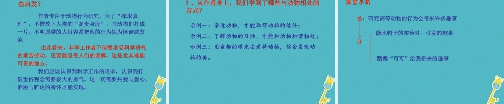 七年级语文上册 第五单元 17(动物笑谈)课件 新人教版 课件