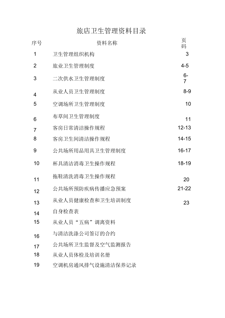 酒店布草间及消毒间规范标准_第2页