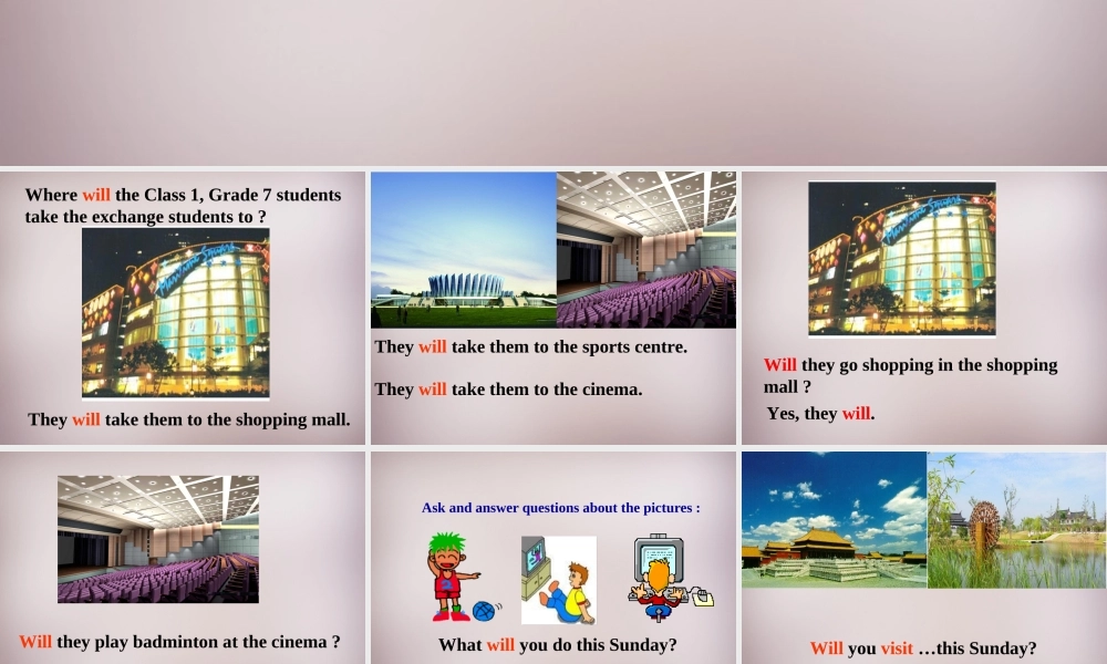中学七年级英语下册 Unit 3 Finding your way Grammar 2课件 牛津版 课件