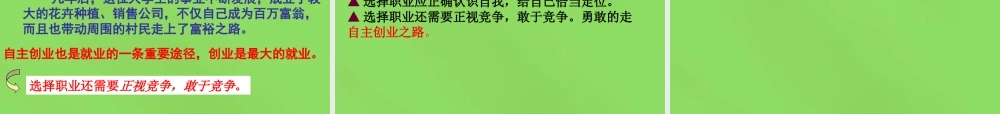 九年级政治全册 4121 直面升学与择业课件 鲁教版 课件