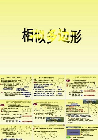 名师讲解3 初中九年级数学下图形的相似课件人教版