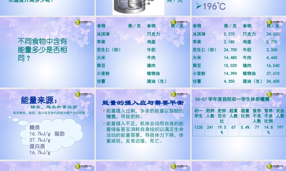 七年级生物上册 第5章 第1节 饮食与营养课件 苏科版 课件