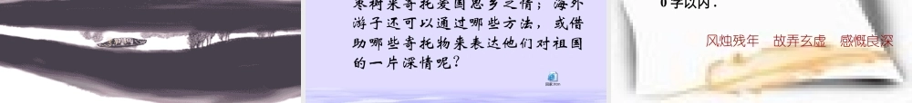 八年级语文枣核课件 苏教版 课件