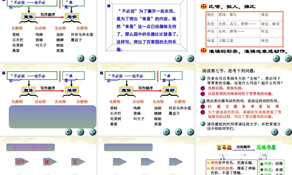 中学七年级语文(从百草园到三味书屋) 课件 人教新课标版 课件