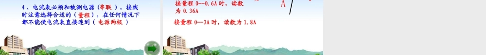 八年级物理上册 电流的强弱课件 人教新课标版 课件