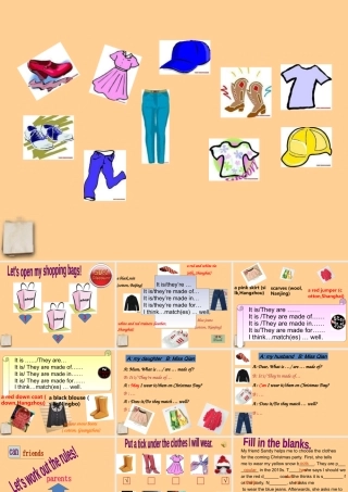 七年级英语上册 unit6 checkout课件 牛津译林版 课件