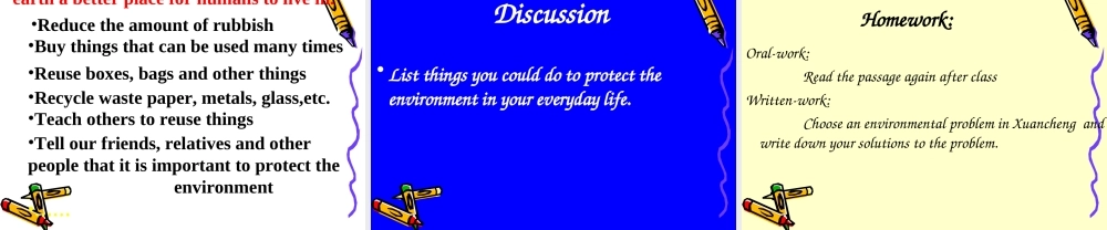 人教版高一英语Unit10 The world around us1 课件