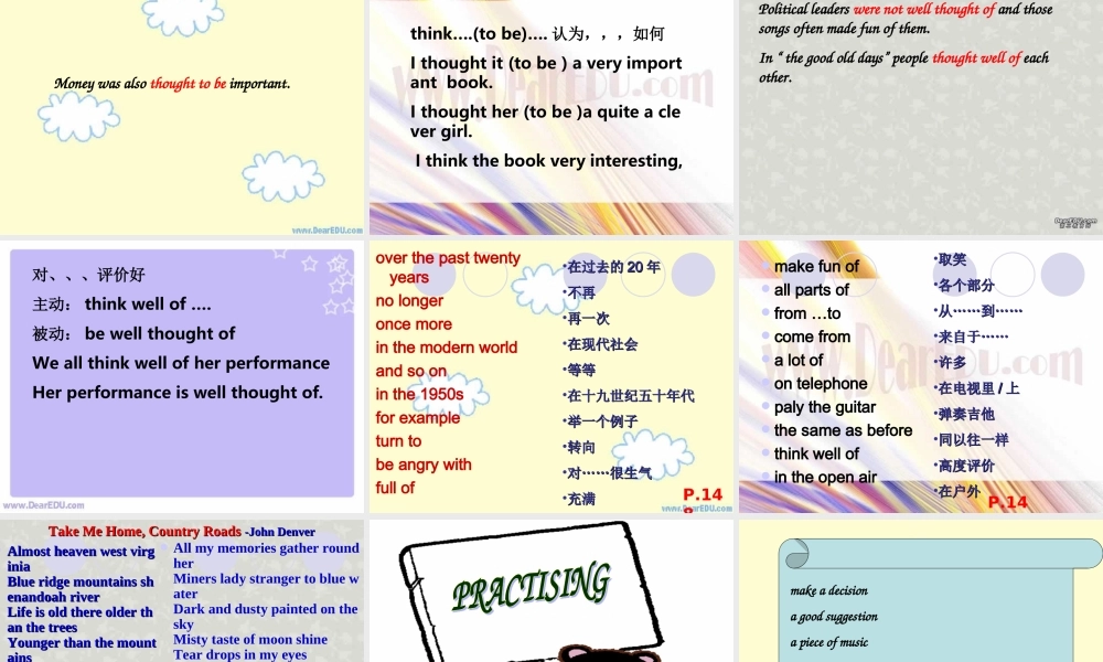 人教版高一英语Unit11 integrating skill课件