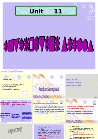 人教版高一英语Unit11 integrating skill课件