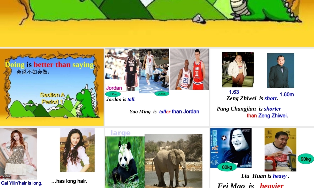 八年级英语上Unit6 period 1课件人教版新目标 课件