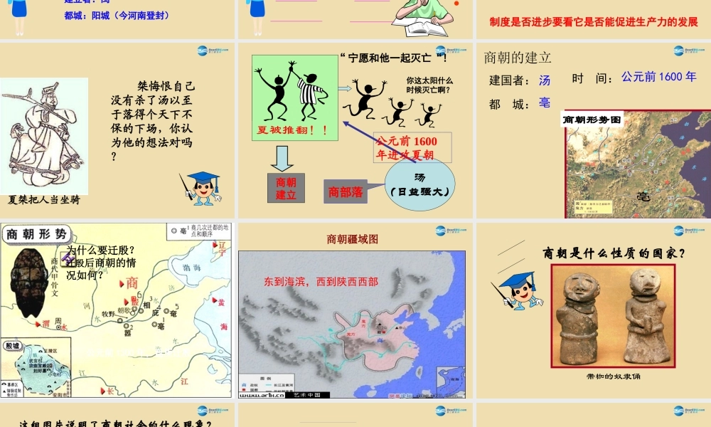 中考历史(禅让制到世袭制的演变)复习课件3 课件