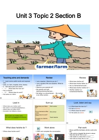 七年级英语Unit3 Topic 2 Section B课件湘教版 课件