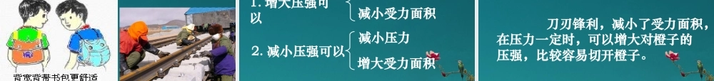 八年级物理下册 压强课件1 苏科版 课件