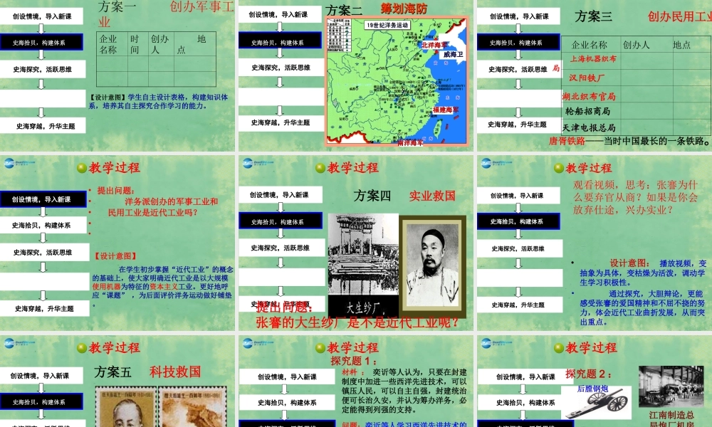 八年级历史上册 第二单元 第6课 近代工业的兴起课件 北师大版 课件