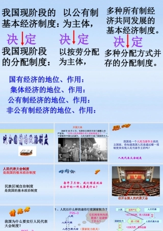 九年级政治 13适合国情的政治制度课件 粤教版 课件