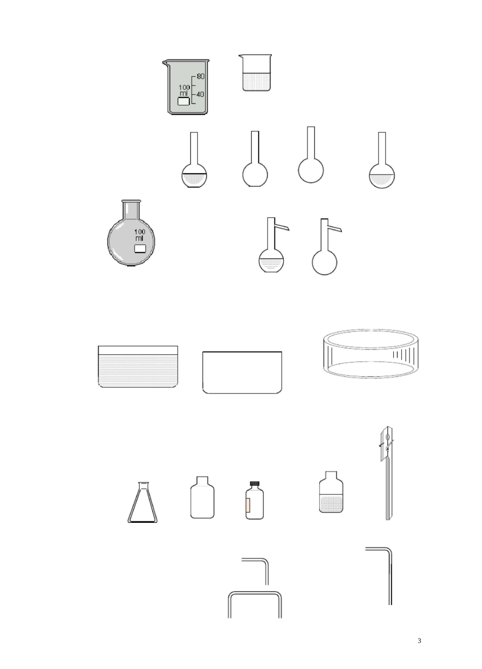 初中化学仪器大全_第3页