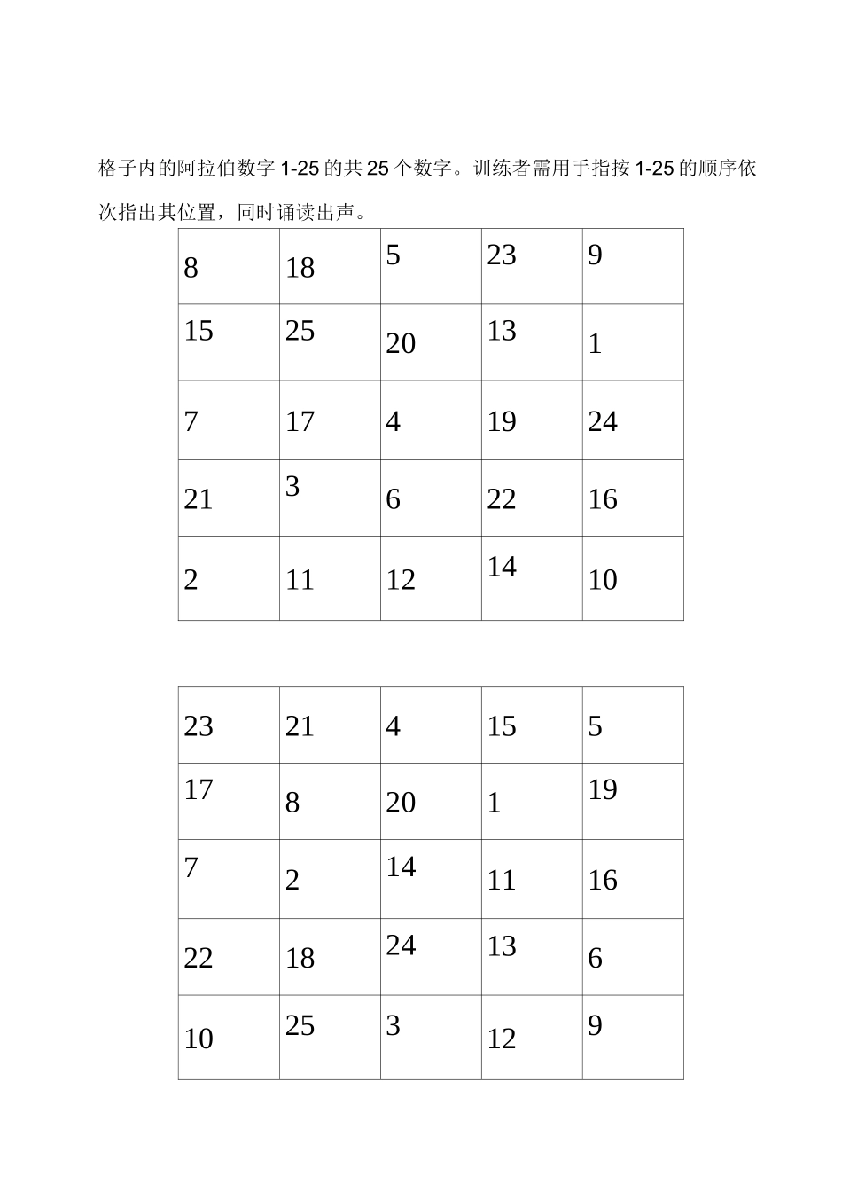 儿童注意力训练试题_第3页