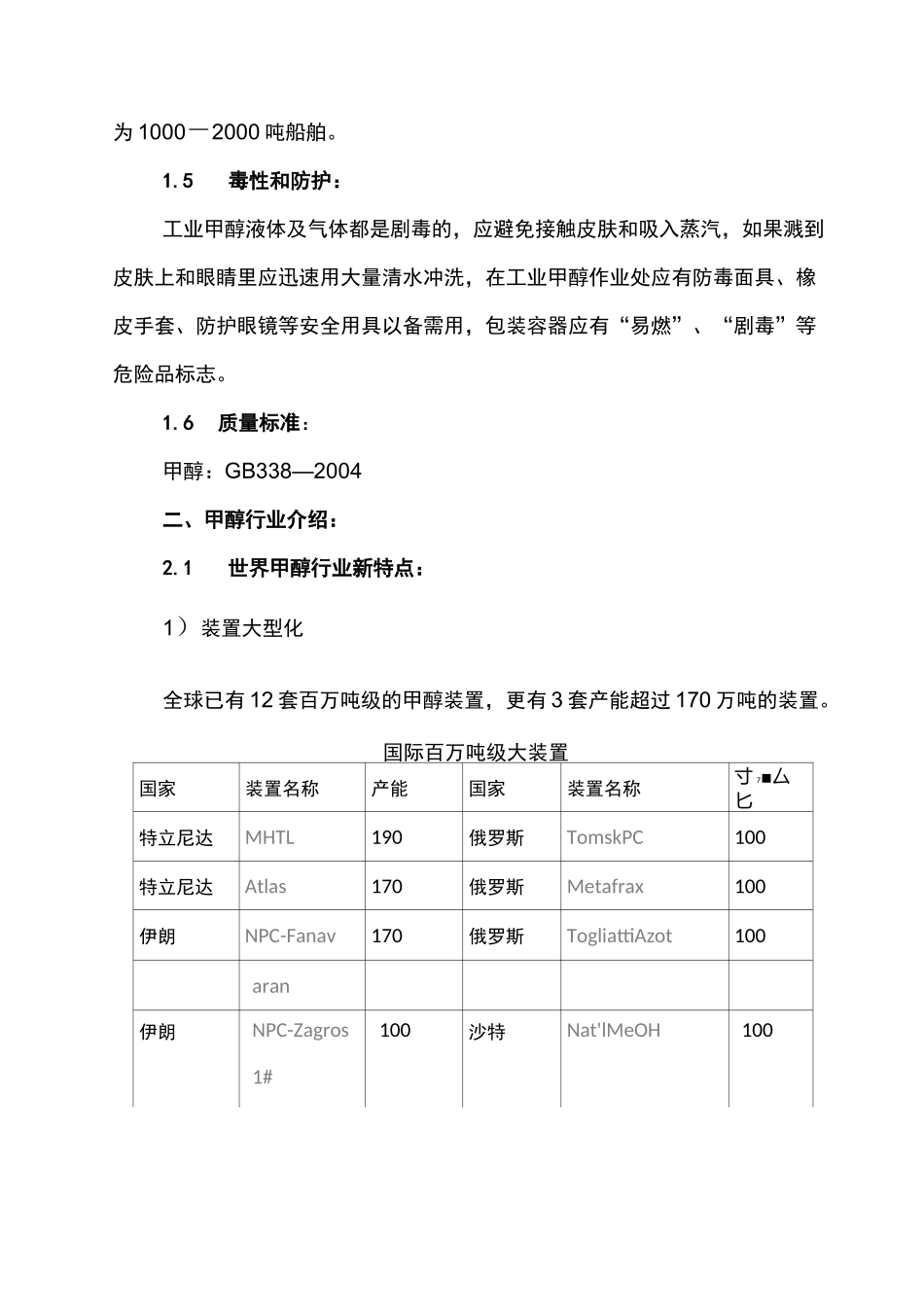 甲醇基础知识_第3页