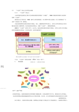 小金库的界定和表现形式