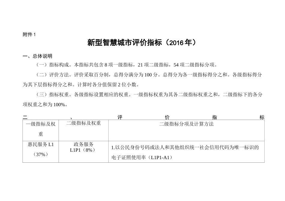 新型智慧城市评价指标_第1页