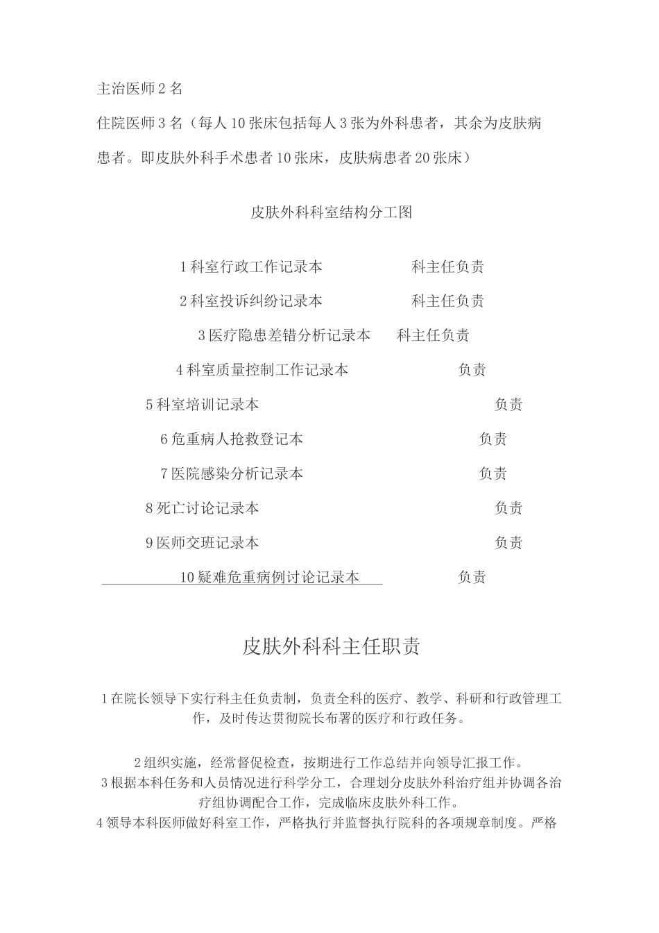 皮肤外科的管理制度_第2页