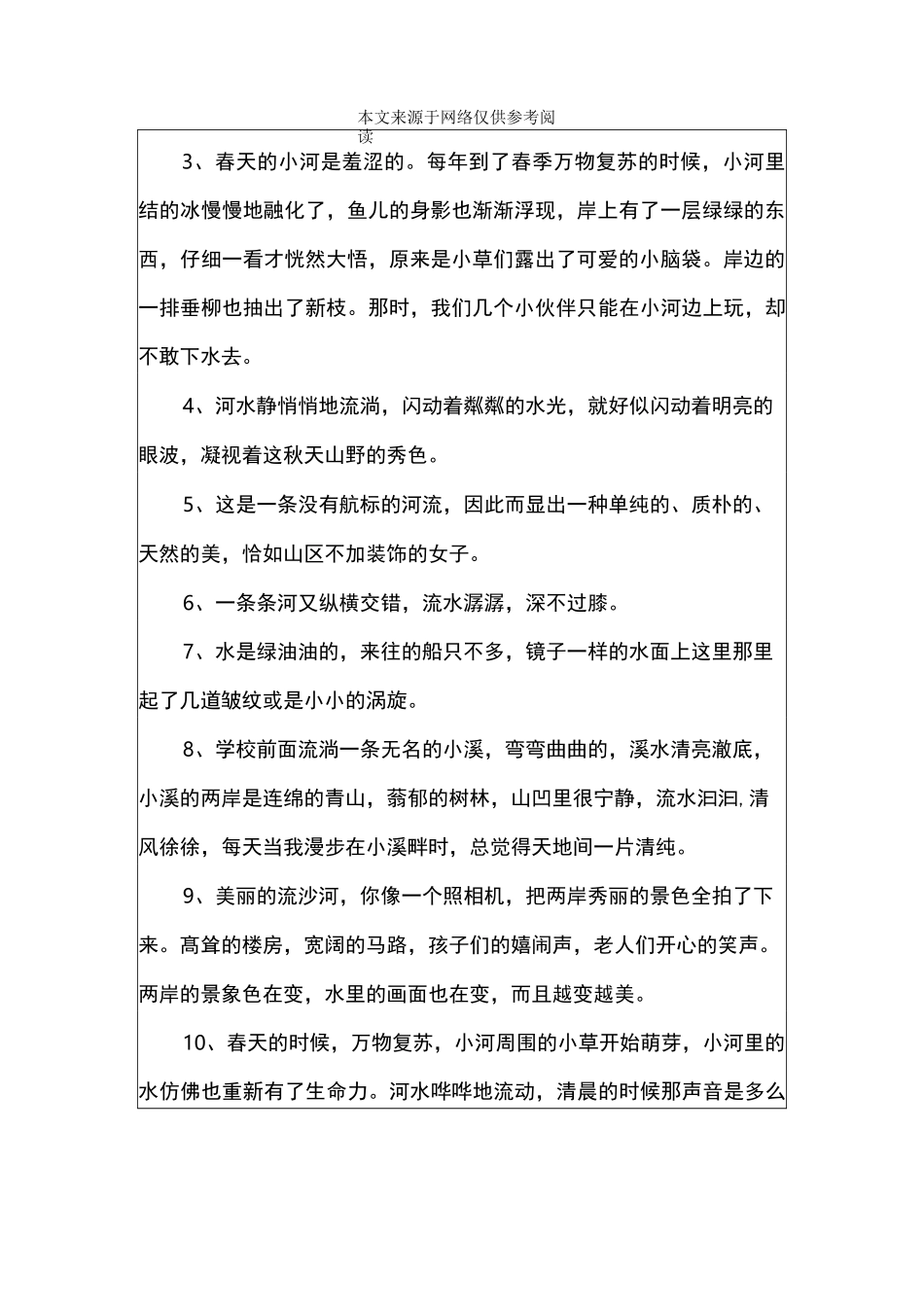 描写山川河流的好句子_第3页