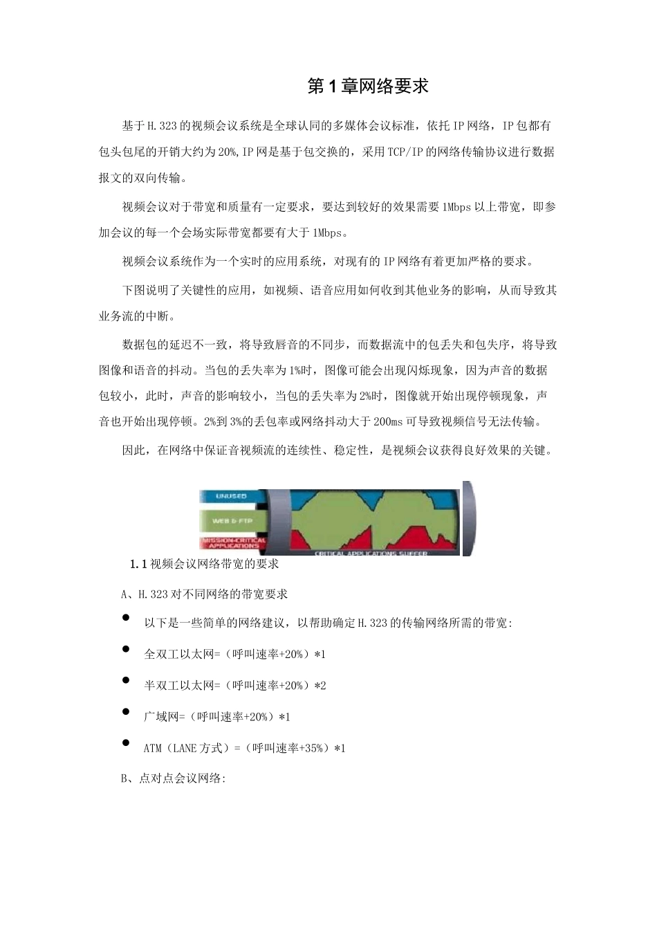 视频会议网络需求_第1页