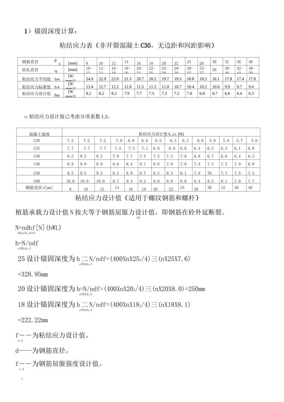 某框架结构工程处植筋方案_第3页