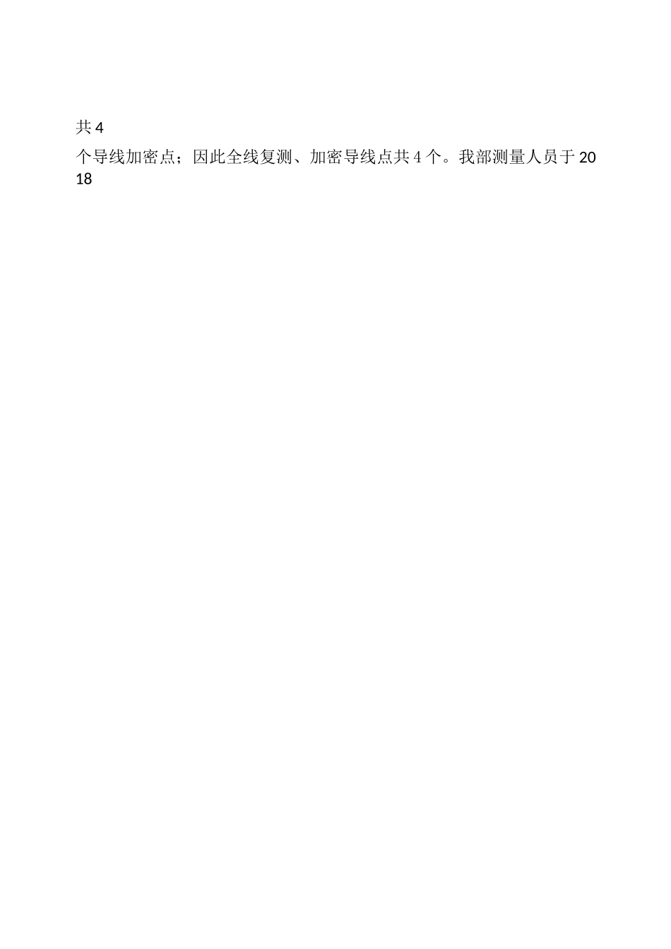 测量导线及水准加密成果报告书_第2页