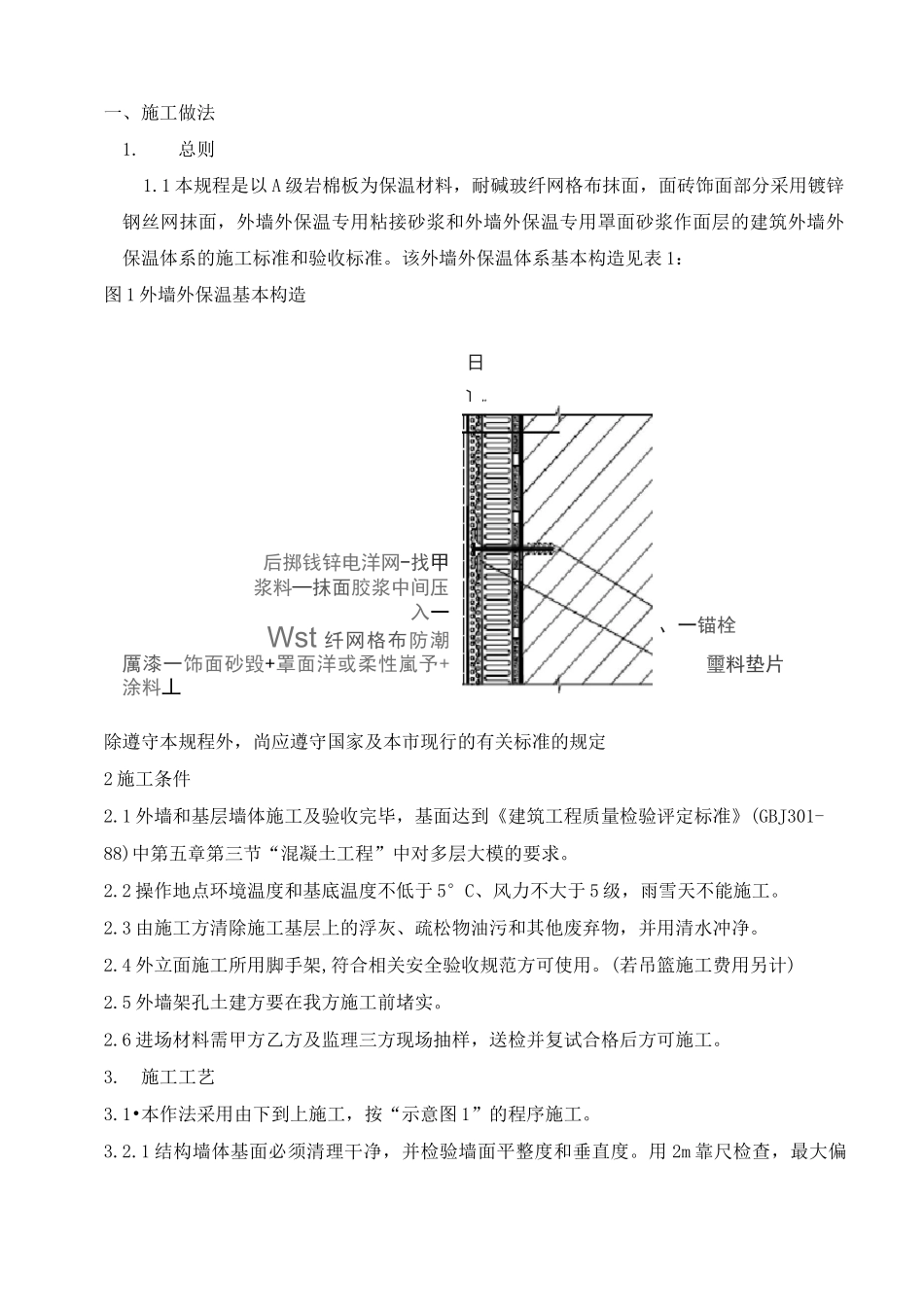 复合岩棉外墙外保温施工方案_第2页
