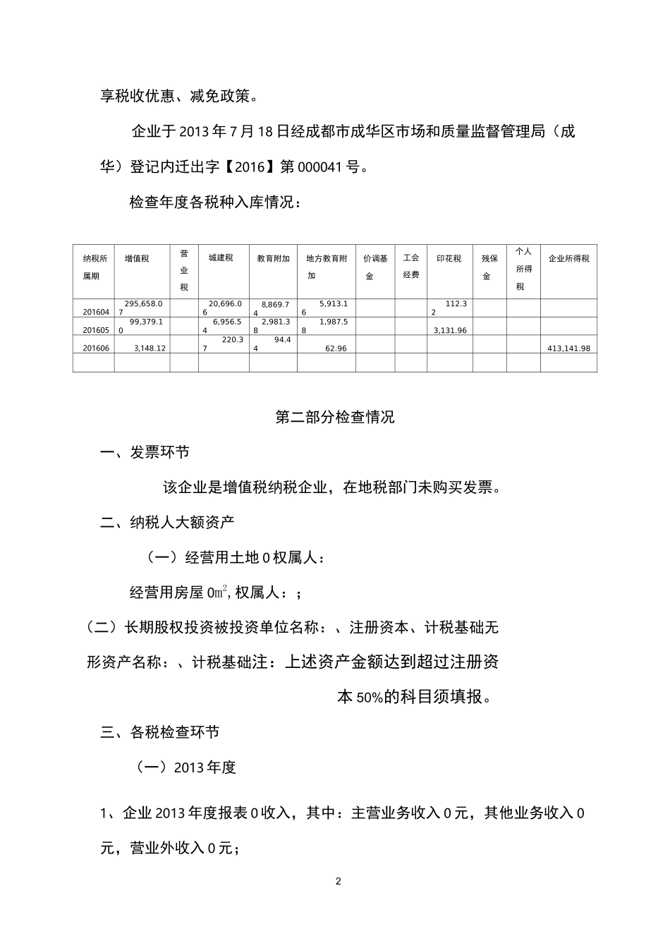 税务注销报告模板_第2页