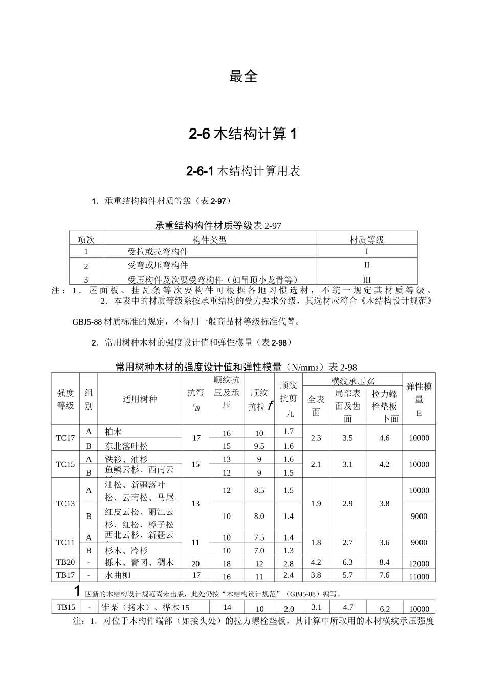 完整木结构计算_第1页