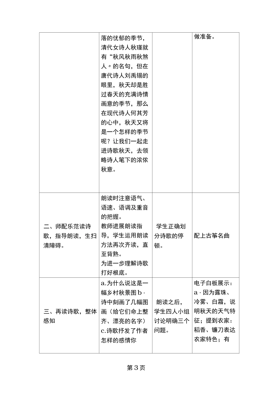 初中语文信息化教学设计_第3页