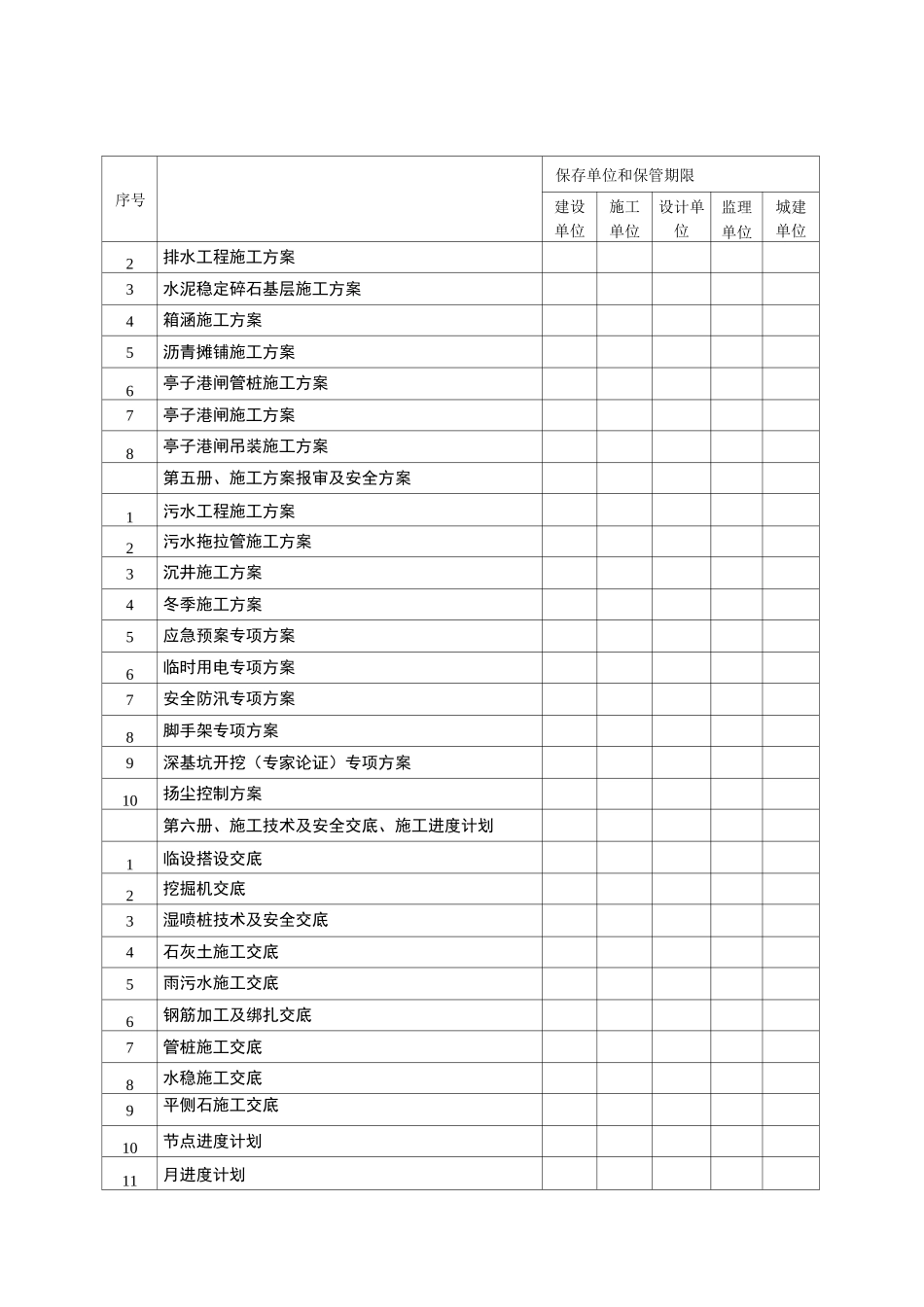 竣工资料移交单_第2页
