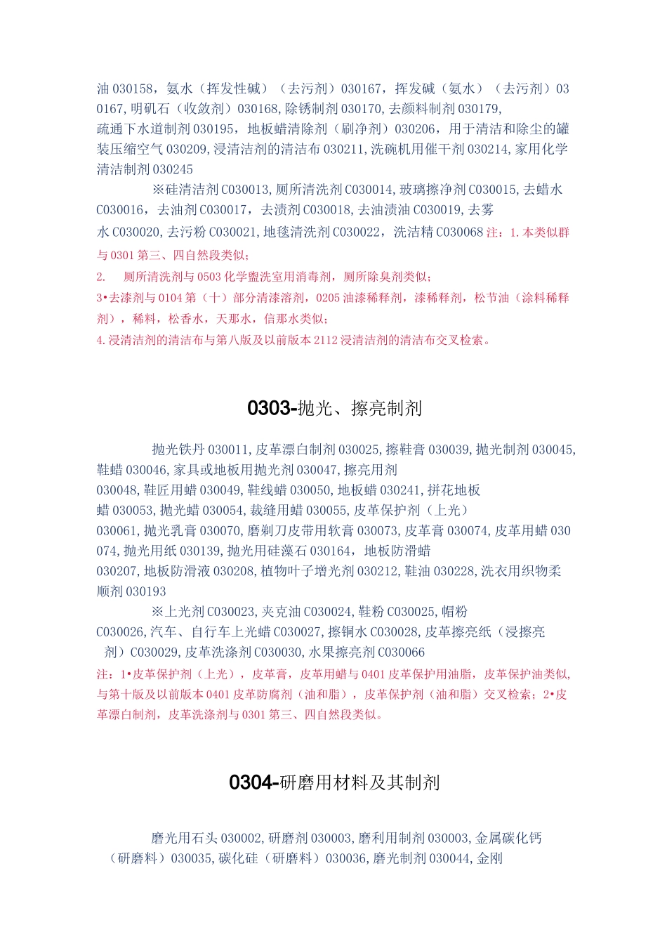 商标分类第3类_第3页