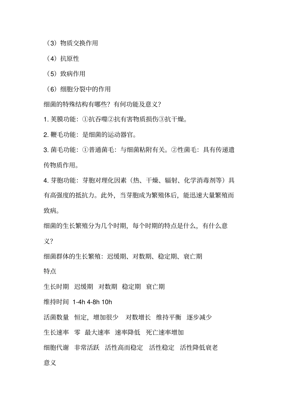 医学微生物学简答题详细答案汇总_第2页