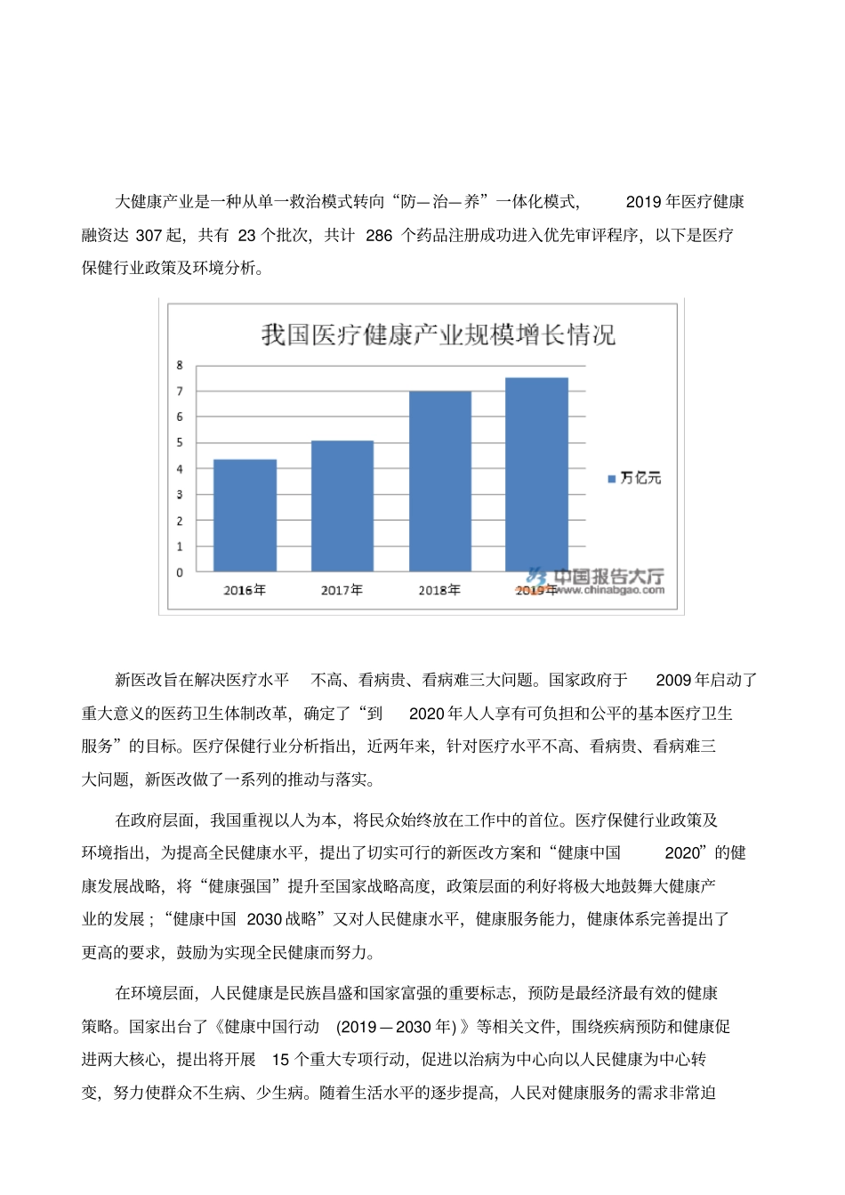 医疗保健行业政策及环境-产业报告_第2页