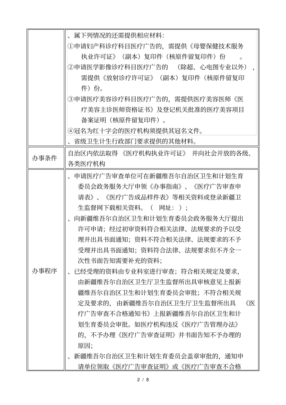 医疗广告审查指引_第2页