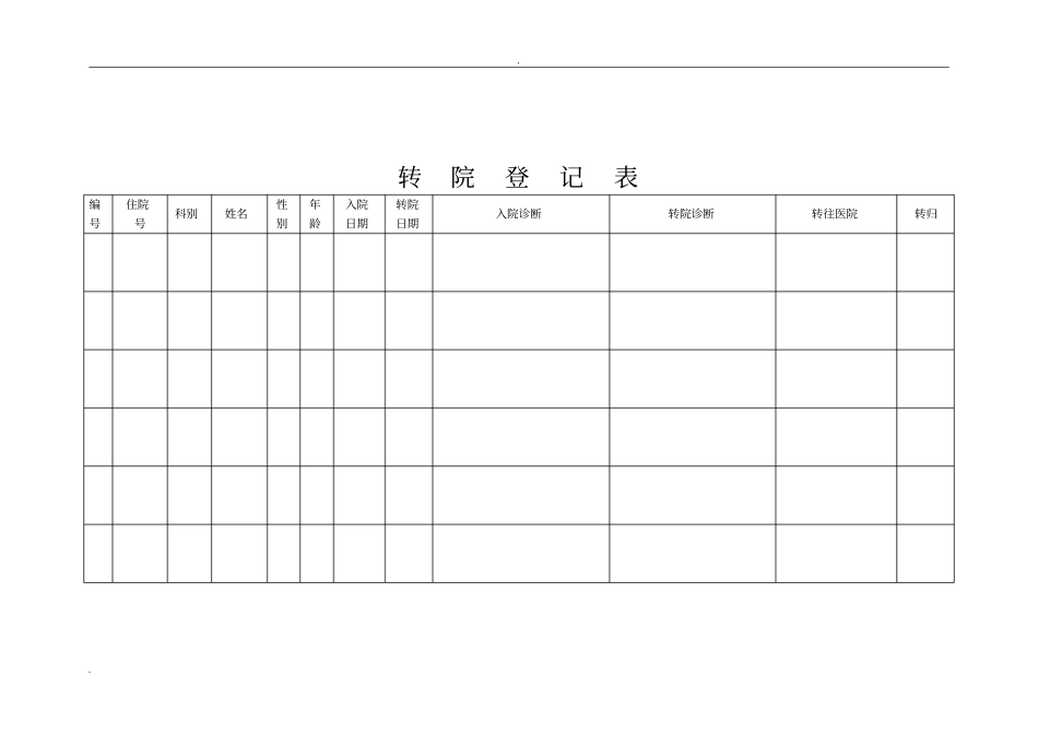 医院各类登记表_第2页