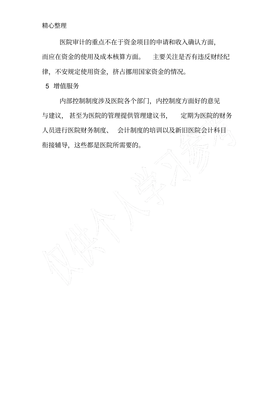 医院审计工作重点_第2页