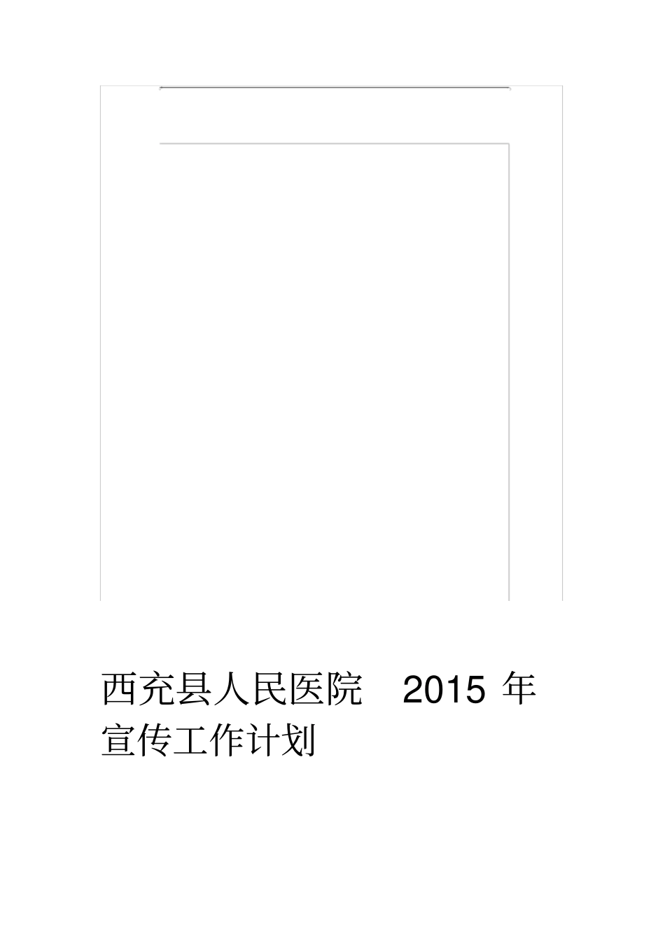 医院宣传工作要点_第1页