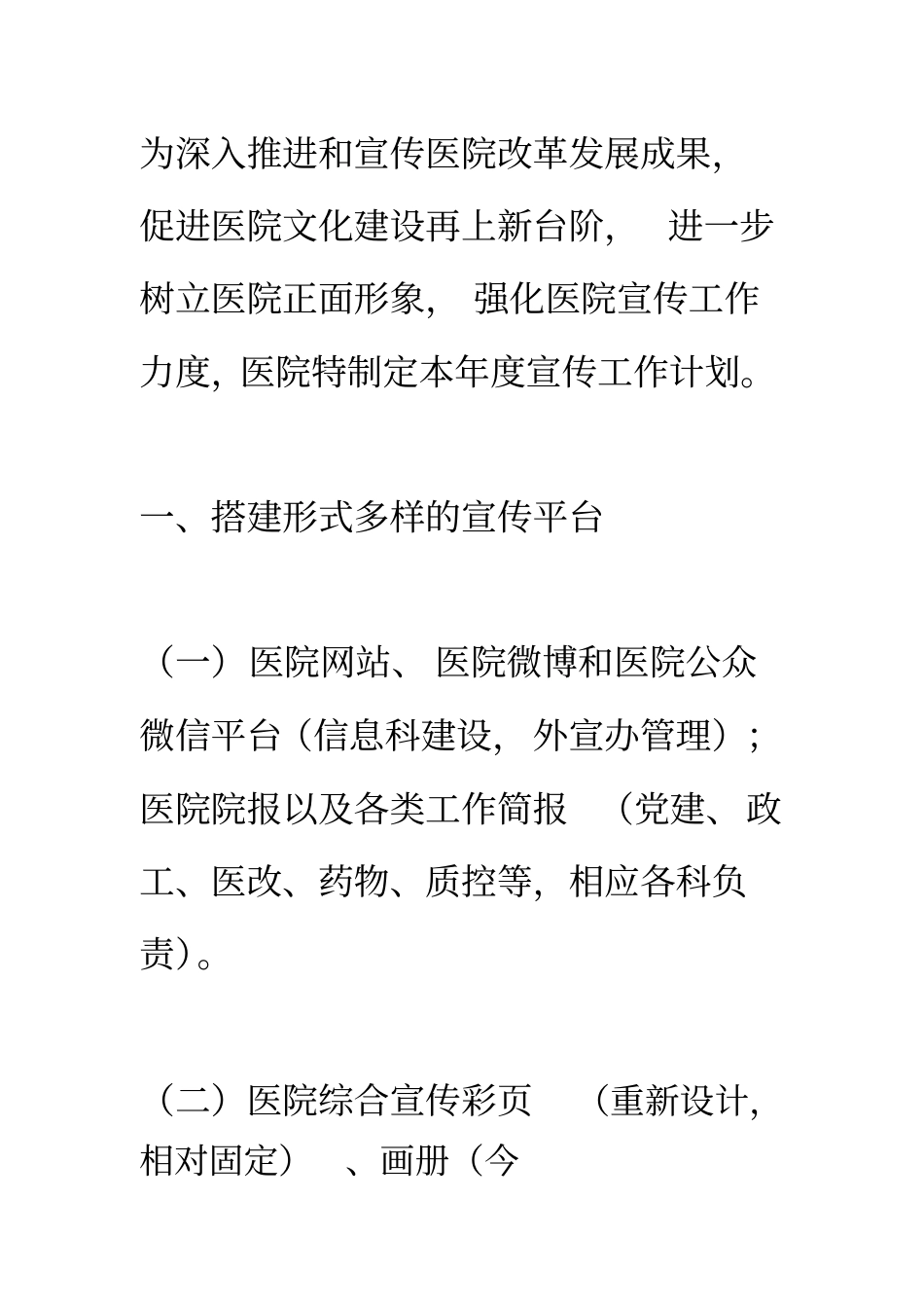 医院宣传工作要点_第2页